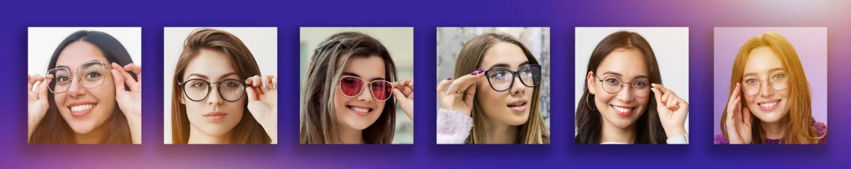 Rectangle Blue Light Glasses for Men &amp; Women | Computer &amp; Gaming Eyewear