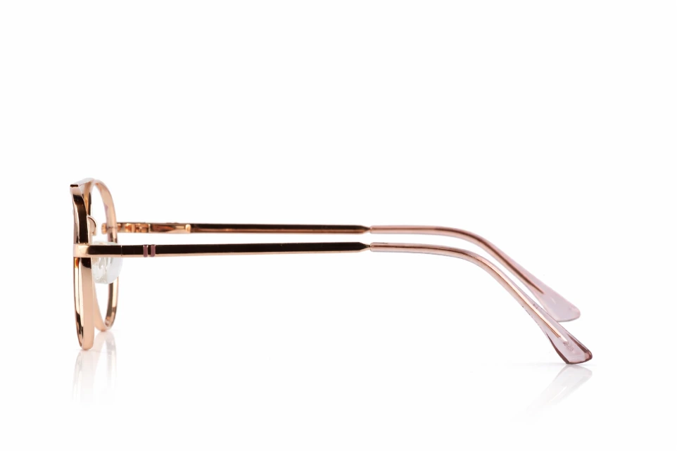 Rose Luxe – Rose Gold Aviator Metal Frame