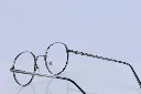 Retro Round Metal Frame - Gunmetal Grey