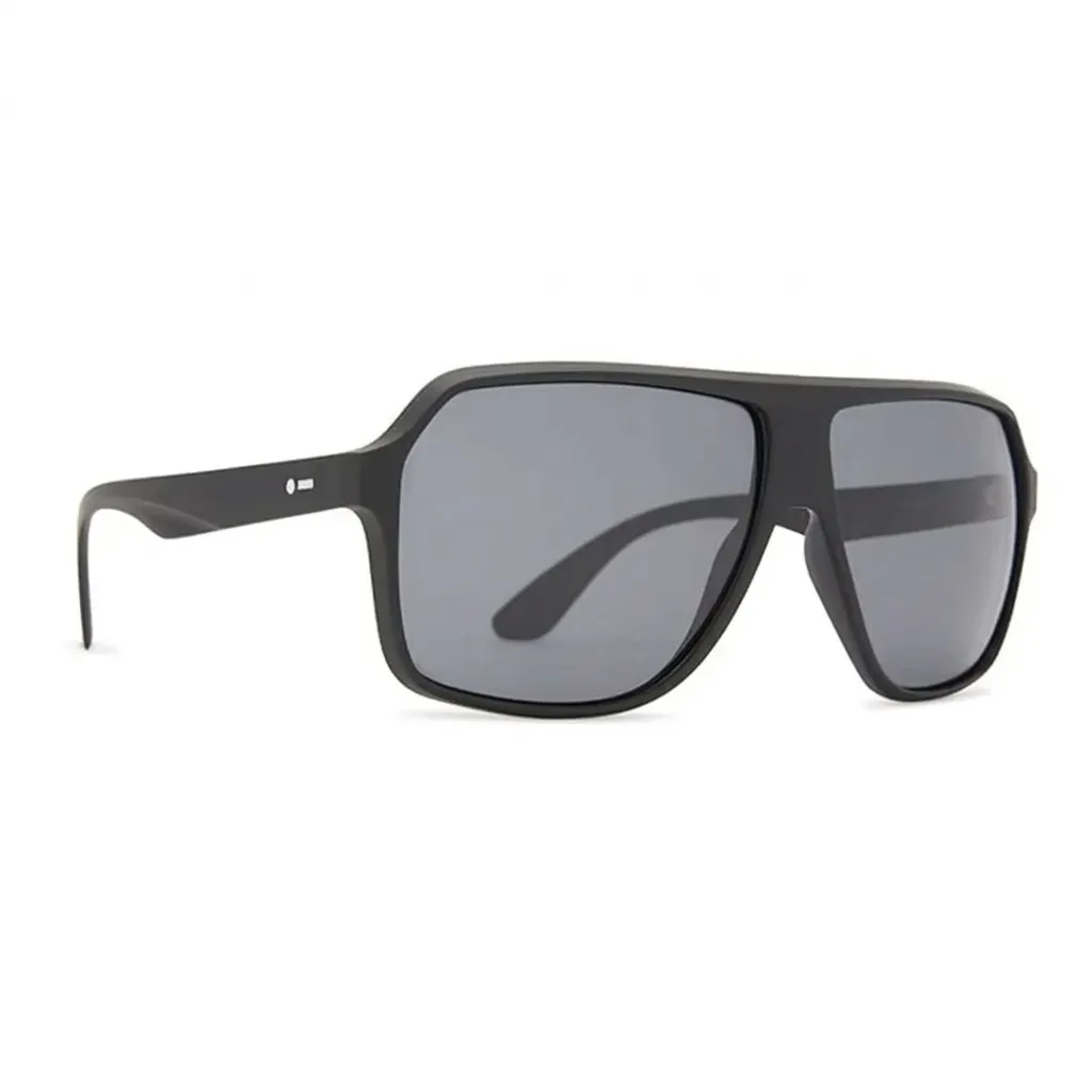 [SG117] Black Polarized Cat 3 Pilot Square Sunglasses (M)