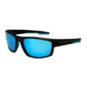 EYESafety Black Frame Polarized Sunglasses For Sports Driving Cricket Running Cycling