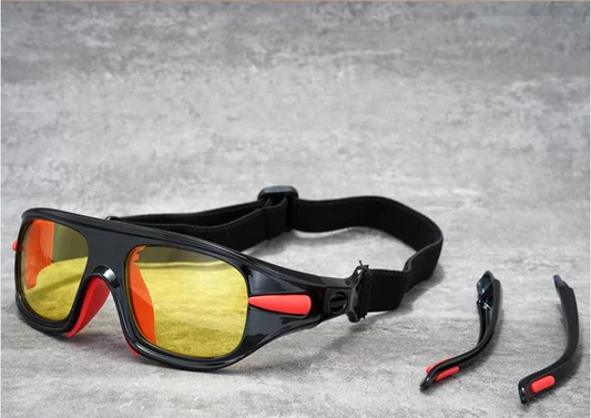 [SG73] EYESafety Yellow Polarized Night Driving Sunglasses with Adjustable Strap (M)