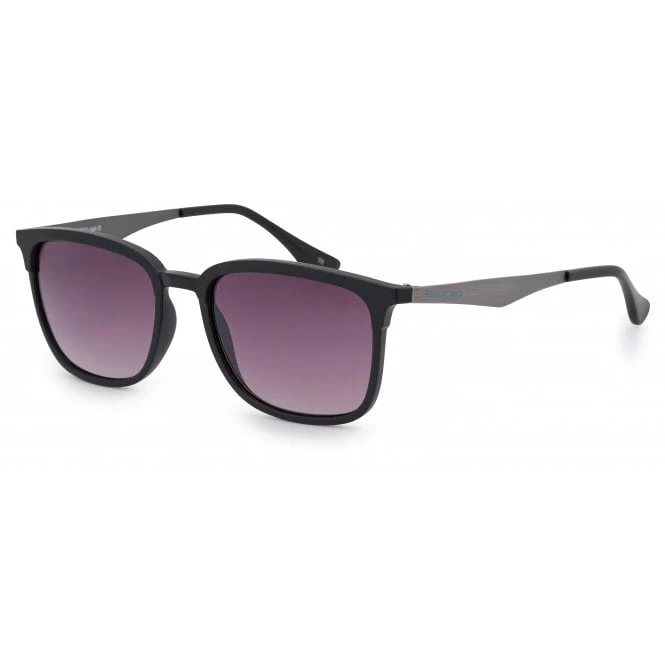 [SG45] MATT BLACK - GREY GRADUATED Lens CAT 3 Sunglasses (M)