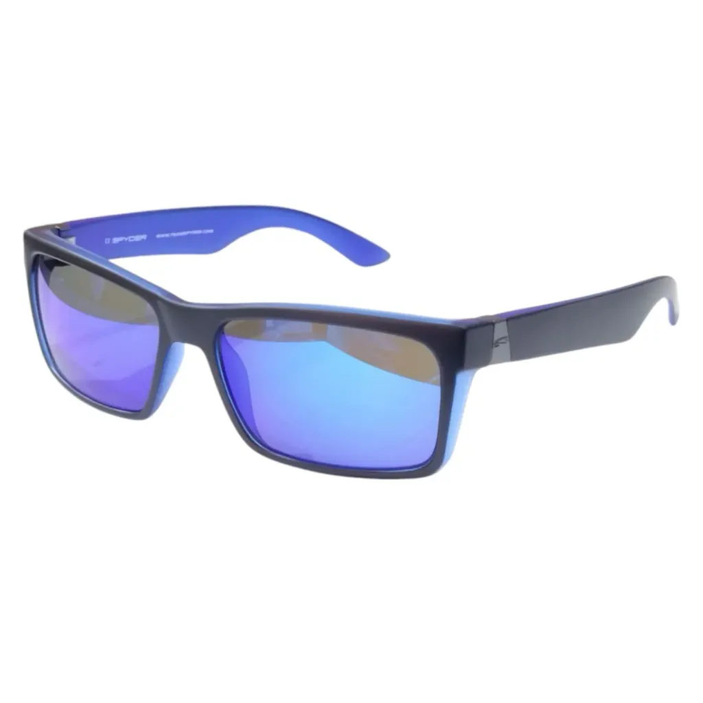 Black Blue Mirror Driving Sunglasses