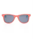 Kid's Vibrant Coral & Mint Dual-Tone Wayfarer Sunglasses