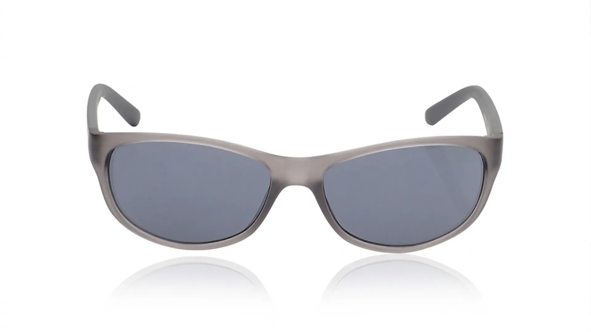 Sporty Matte Grey Sunglasses