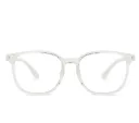 Full Rim Square Transparent