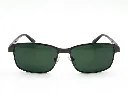 Classic Rectangular Polarized Sunglasses – Lightweight Metal Frame, UV Protection