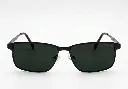 Classic Polarized Sunglasses - Stylish & Durable Black Metal Eyewear