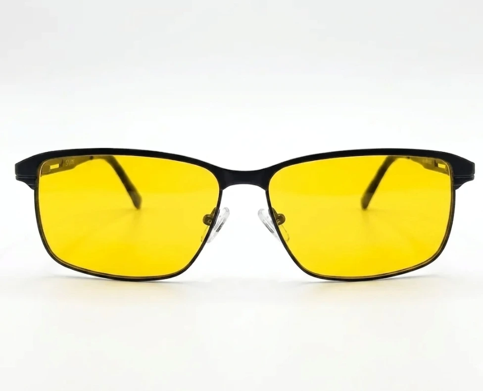 Polarized Night Vision Glasses – Yellow Lens Anti-Glare Driving Sunglasses for Men & Women