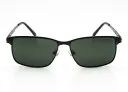 Polarized Sunglasses with Lightweight Black Metal Frame
