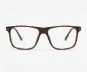 Tactical Matte Brown Square Wayfarer Sunglasses with Transitional Day & Night Lenses