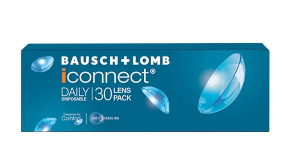 Baush & lomb iconnect Daily Disposable Spherical Contact lens Pack of 30 lens