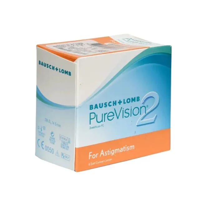 Pure vision 2 Toric Monthly Disposable Pack of 6 lens