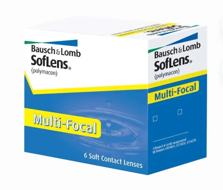 Baush & lomb Multifocal Monthly Disposable pack of 6 lens