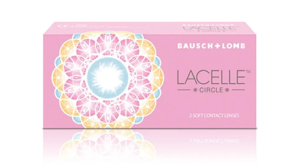 [CL26] Lacelle circle Monthly Coloured Contact lens Plano Pack of 2