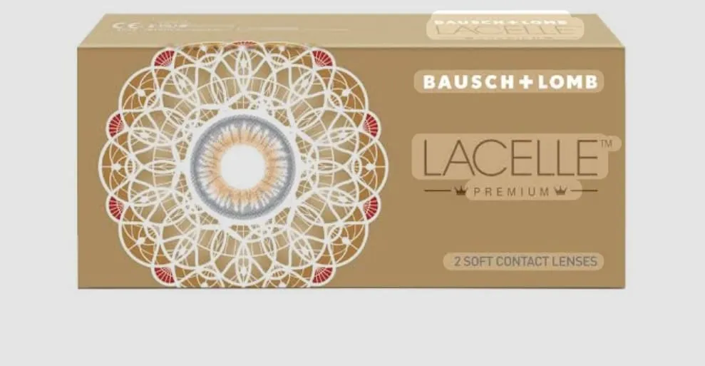 Lacelle Premium Monthly Coloured Contact Lens Plano Pack of 2