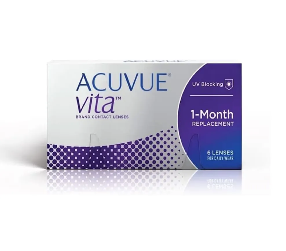 Acuvue Vita Monthly Clear Contact lens pack of 6