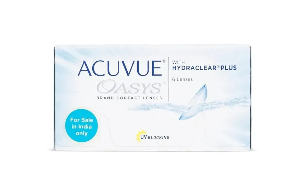 Acuvue oasys Spherical Two week disposibility pack of 6 lens