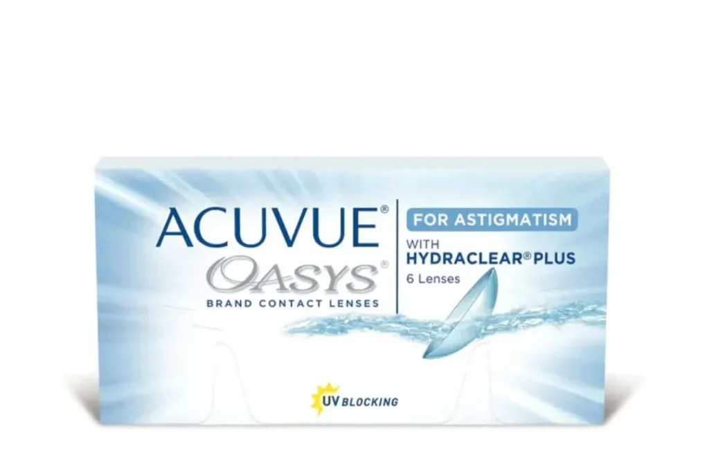 Acuvue oasys Astigmatism Two week Disposability Pack of 6