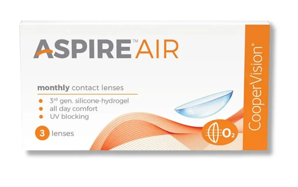 Cooper Vision Aspire Air Pack of 3 lens