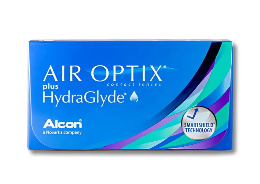 Air Optix Plus Hydraglyde Monthly Disposable Pack of 6 lens