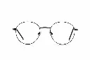 Retro Round Metal Frame - Gunmetal Grey