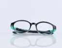 Flexible Round Frames in Onyx-to-Crystal Gradient