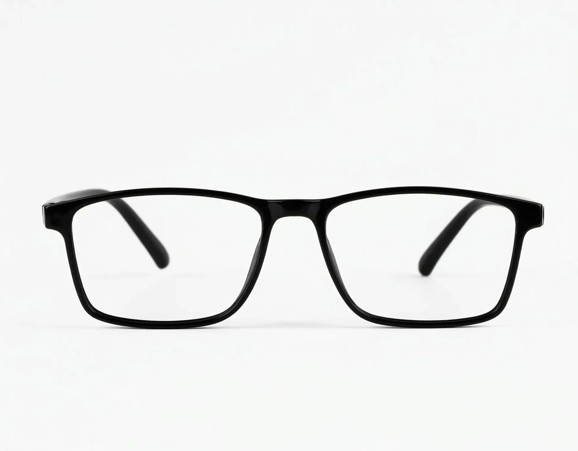 Classic Midnight Black Rectangular Frame