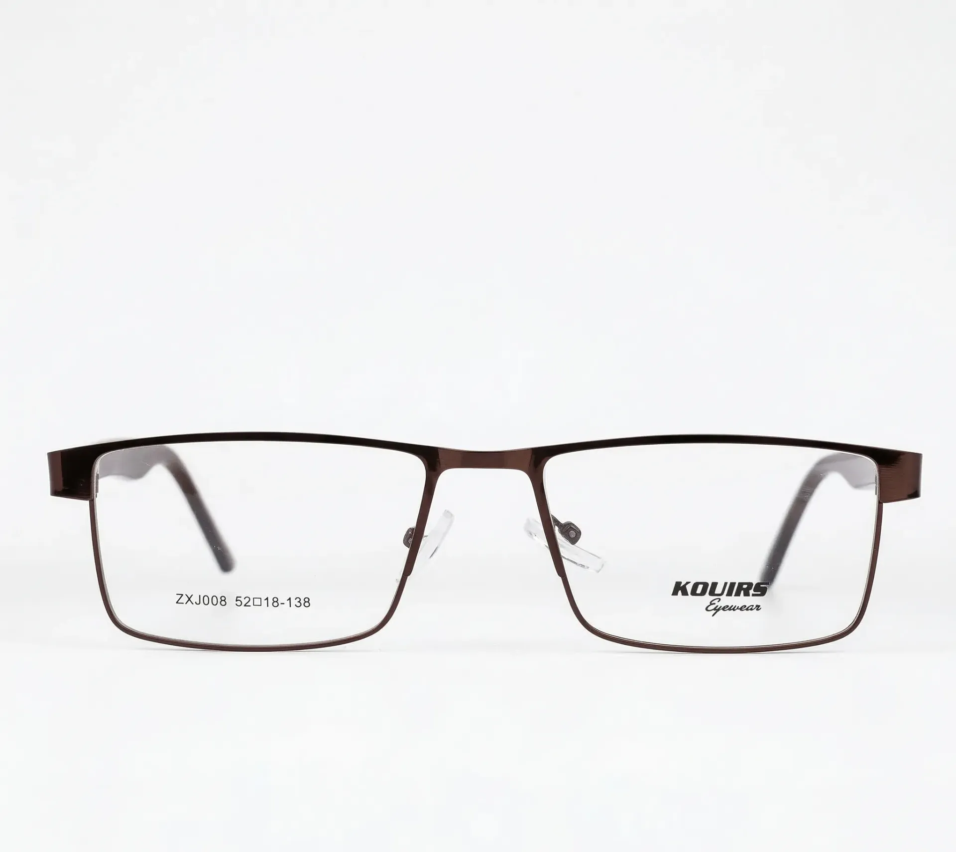 Full-Rim Metal Rectangle Frame-Burnished Copper