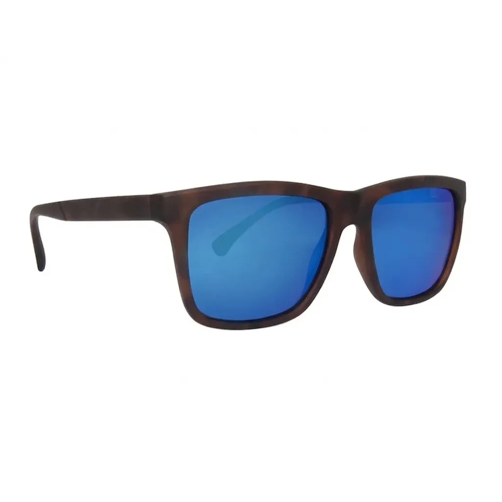 Blue Mirror Lens Polarized Sunglasses for Outdoor Adventures
